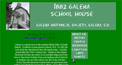 Desktop Screenshot of galenaschoolhouse.org